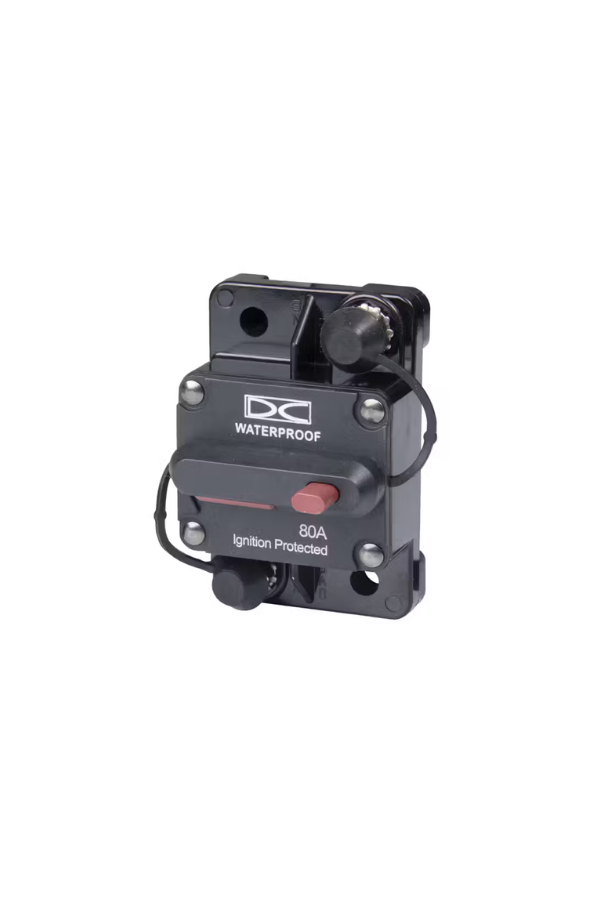 Breaker - Manual Reset - 80A