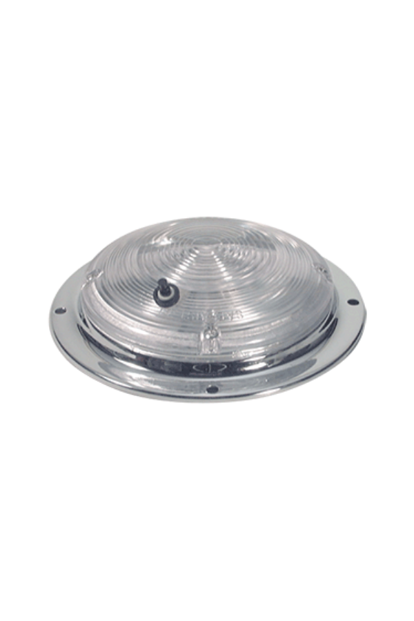 Belly - 5" Round - Chrome Trim