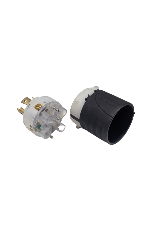 TurnLok Power Cord Plug - 4 Wire - 20A - 3P - 480V