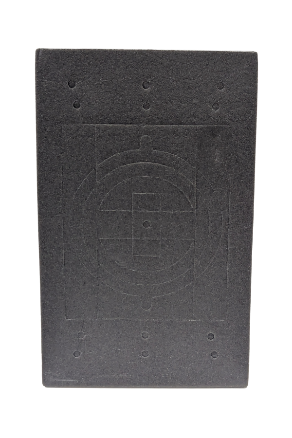 Receptacle Cover - Aluminum - 1 Gang - Blank - Weatherproof