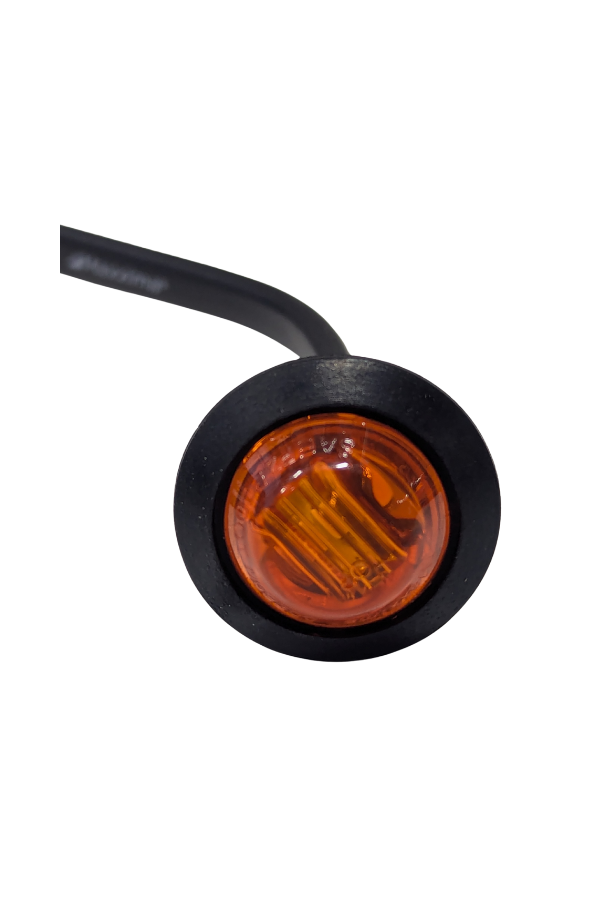 Clearance - Amber - 3/4" Round