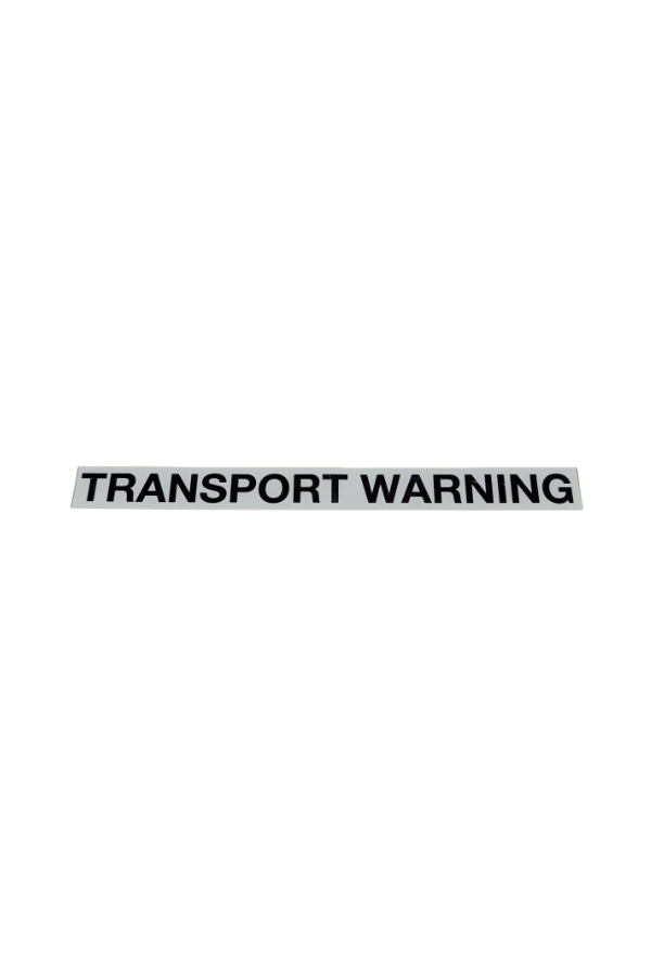 Sticker - Transport Warning