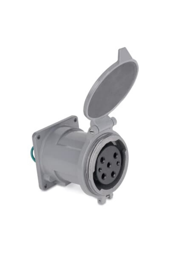 Power Cord - Receptacle - Female w/ Casing