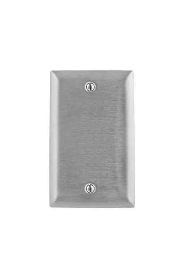 Cover - Stainless Steel - 1G Blank