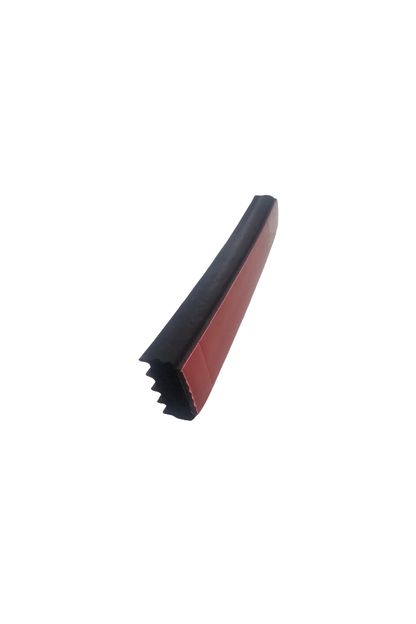 Gasket - Ribbed Rubber Seal - 0.5" x 0.3"