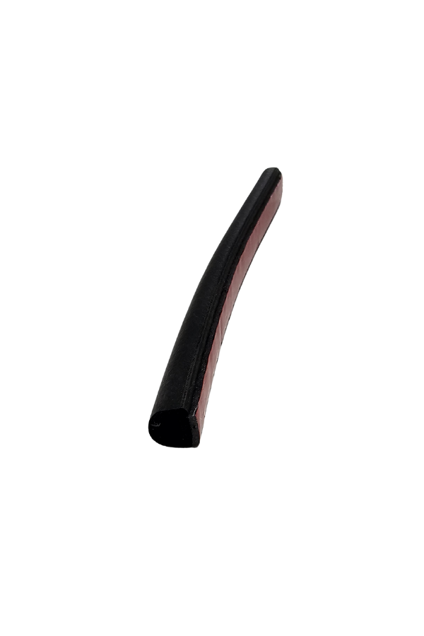Gasket - D-Profile Rubber Seal - 0.375" x 0.250"