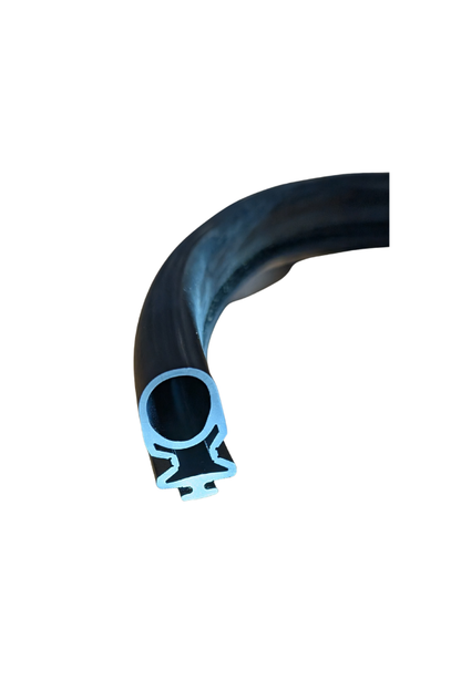 Roll Door - Gasket Seal, Bubble, Bottom, Black, 8' L