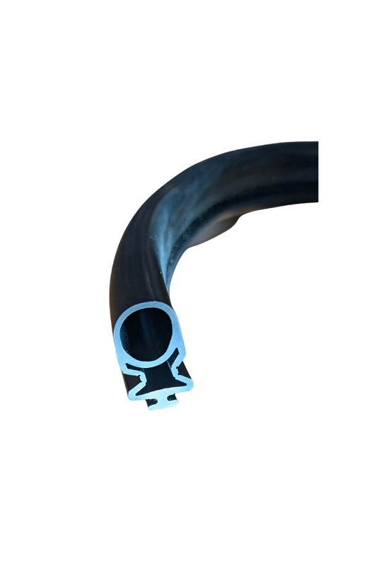 Roll Door - Gasket Seal, Bubble, Bottom, Black, 8' L