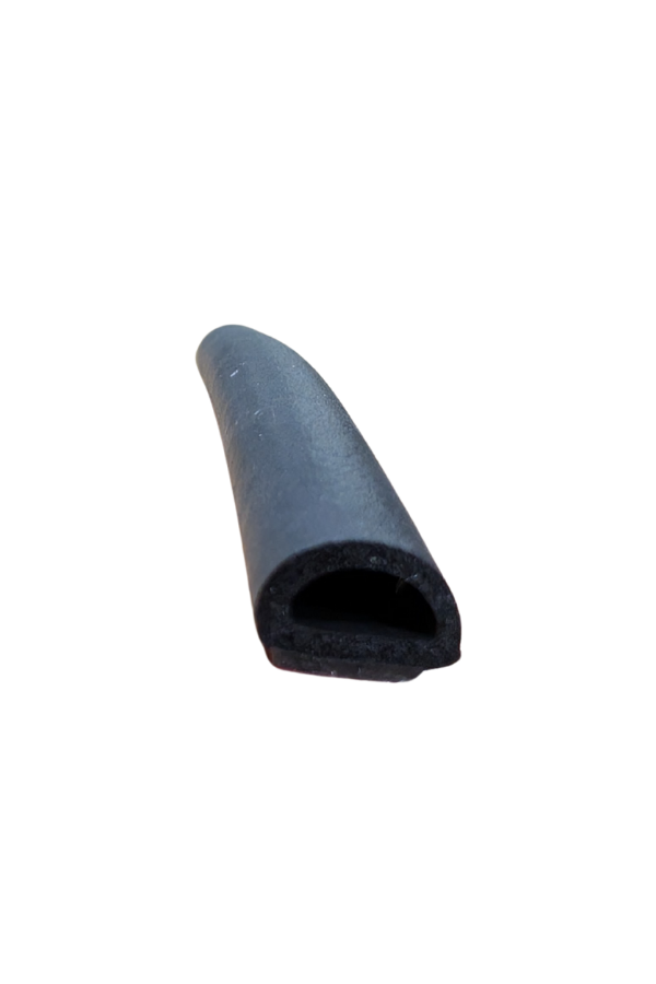 Gasket - D-Profile Rubber Seal - 0.375" x 0.250"