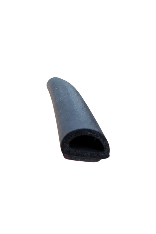 Gasket - D-Profile Rubber Seal - 0.375" x 0.250"