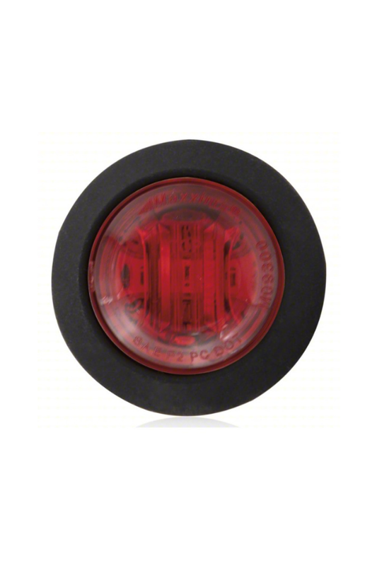 Clearance - 3/4" - Round - Red