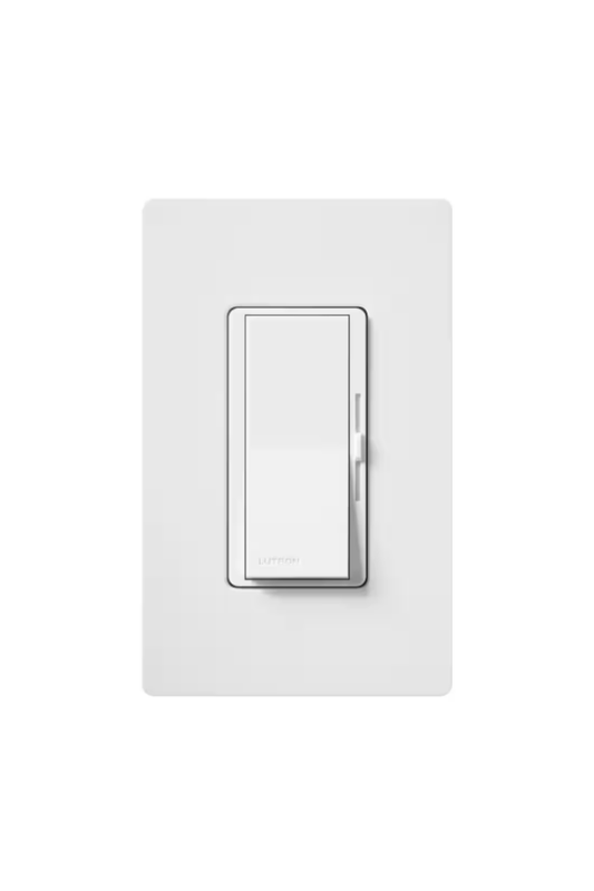 Switch - Single Pole or 3-Way - 0-10V - Dimmable - White