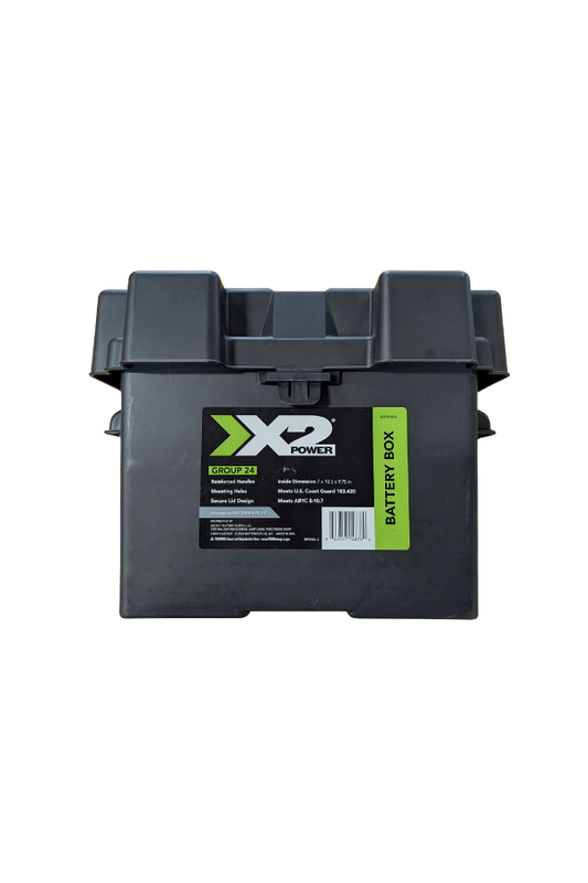 Battery Box - Group 24 - 7" x 10.5" x 9.75"