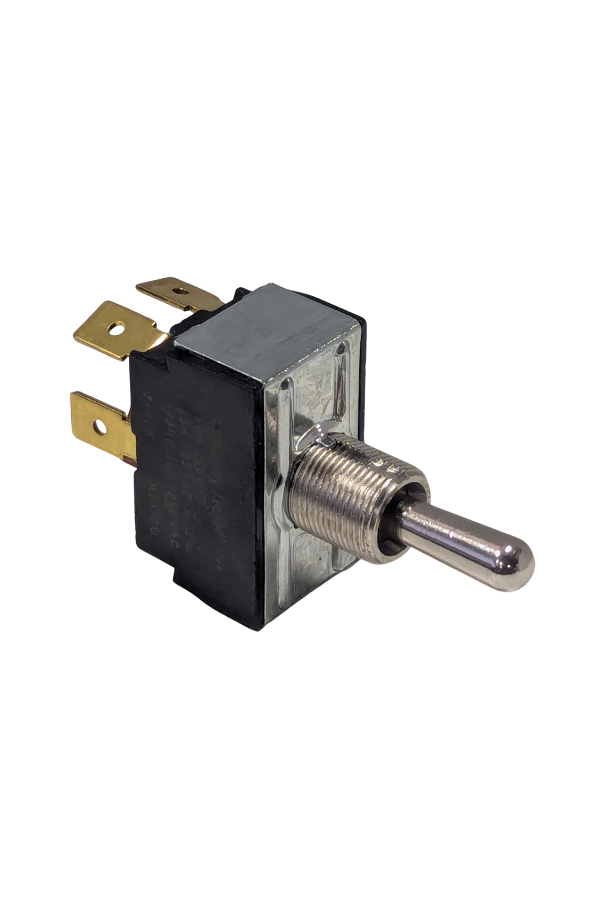 Toggle Switch - Momentary - 10A-250VAC/15A-125VAC -Silver