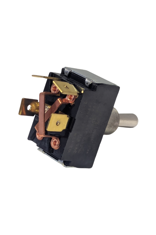 Toggle Switch - Momentary - 10A-250VAC/15A-125VAC -Silver