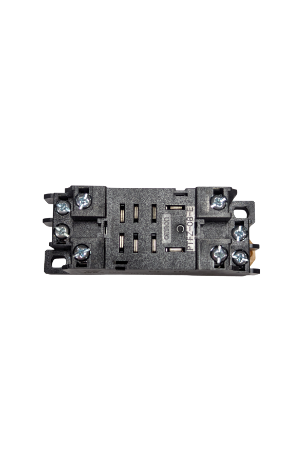 Relay - Base - 2 Pole - Black - 8 Pin - 15A