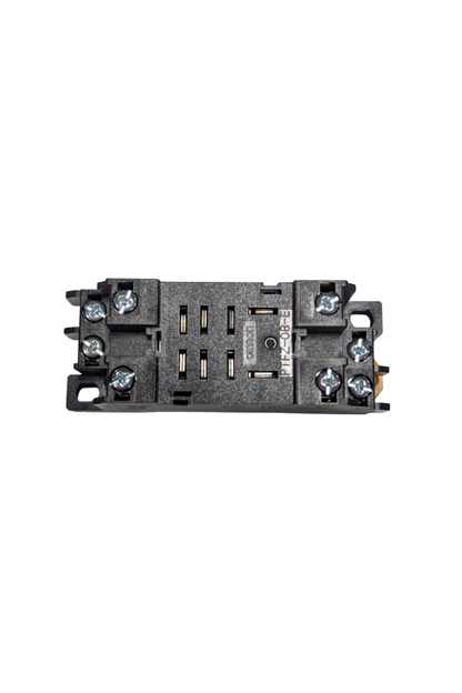 Relay - Base - 2 Pole - Black - 8 Pin - 15A
