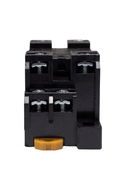 Relay - Base - 2 Pole - Black - 8 Pin - 15A