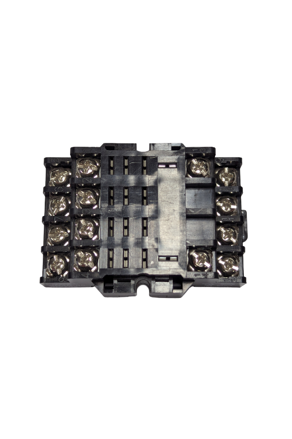 Relay - Base - 4 Pole - 14 Pin - DIN Rail Mount