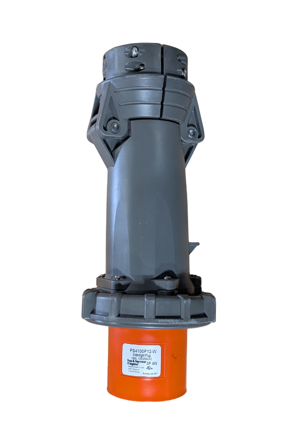 Power Cord - Male Plug - 100A - 125/250V