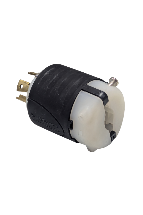TurnLok Power Cord Plug - 4 Wire - 20A - 3P - 480V