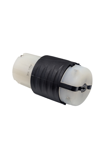 Power Cord - TurnLok Connector Plug - Female - 3 Wire - 30A - 125V