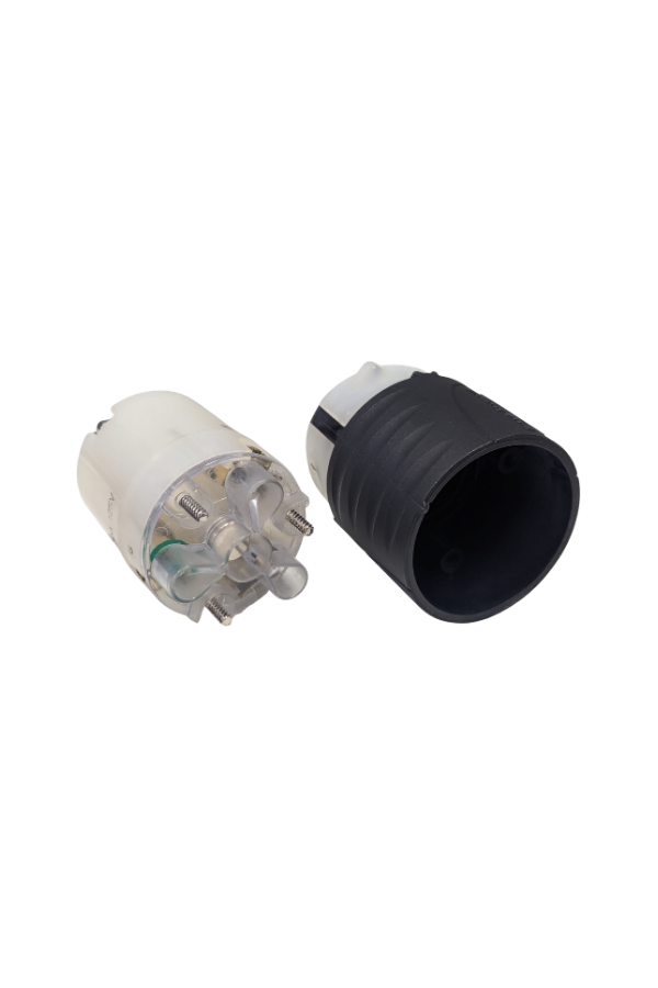 Power Cord - TurnLok Connector Plug - Female - 3 Wire - 30A - 125V