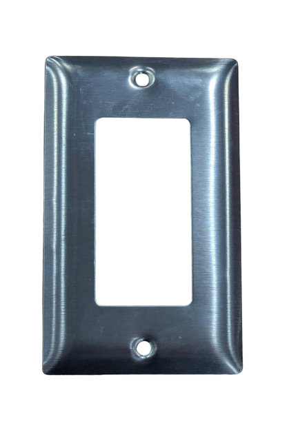 Switch Cover - Stainless Steel - (1) GFCI/Rocker Switch