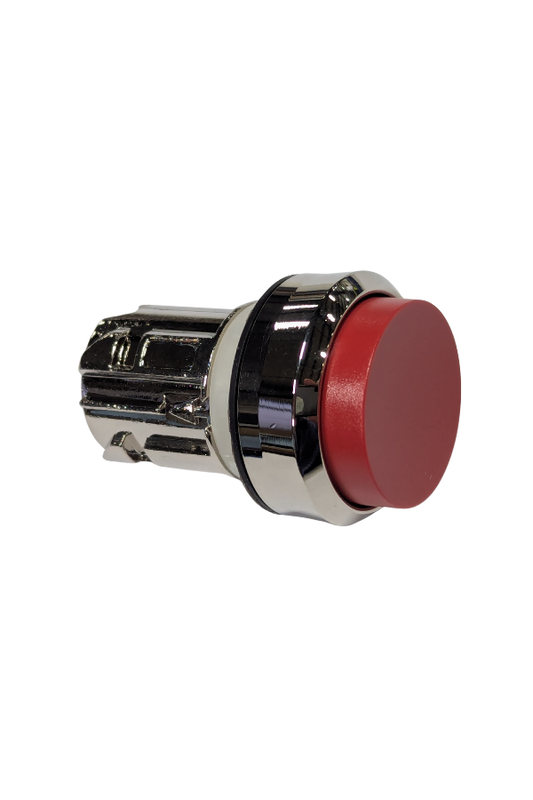 Push Button - Protruding / Non Flush - Red