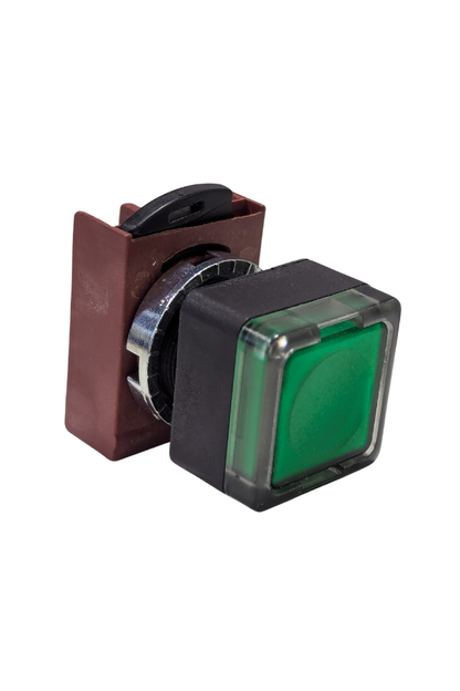 Push Button - Illuminated - Green