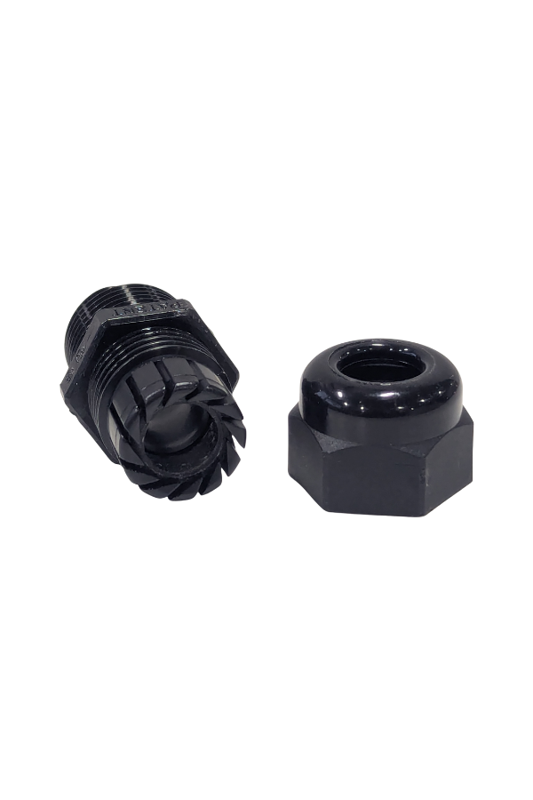 Nylon Cord Grip - 1/2" NPT - Black