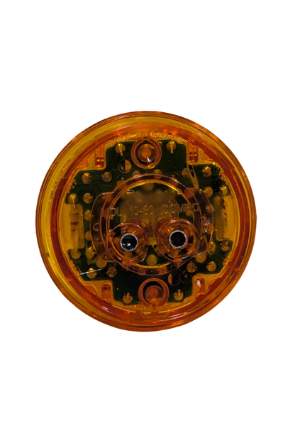 Clearance/Marker Light - 2 1/4" Round Amber ABS Plastic