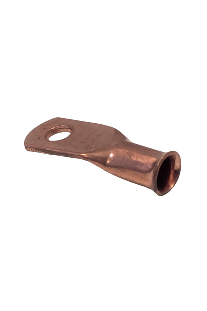 Cable/Wire - End Lug - 1/4"D Hole - Copper Lug - 4GA