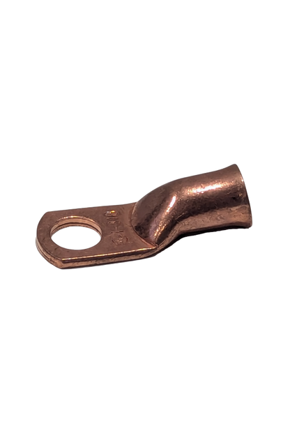 Cable/Wire - End Lug - 3/8"D Hole - Copper Lug - 1GA