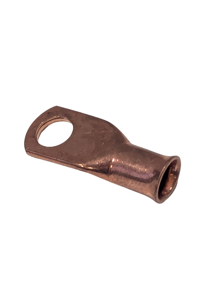 Cable/Wire - End Lug - 3/8"D Hole - Copper Lug - 1GA