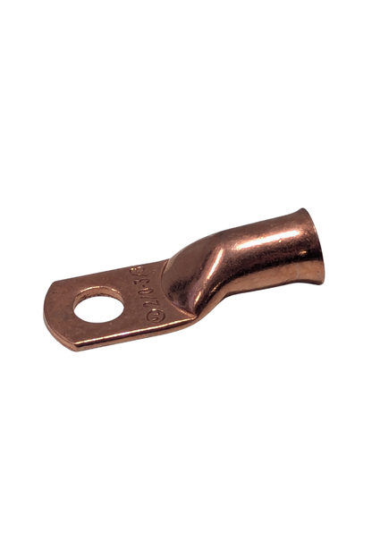 Cable/Wire - End Lug - 3/8"D Hole - Copper Lug - 2/0