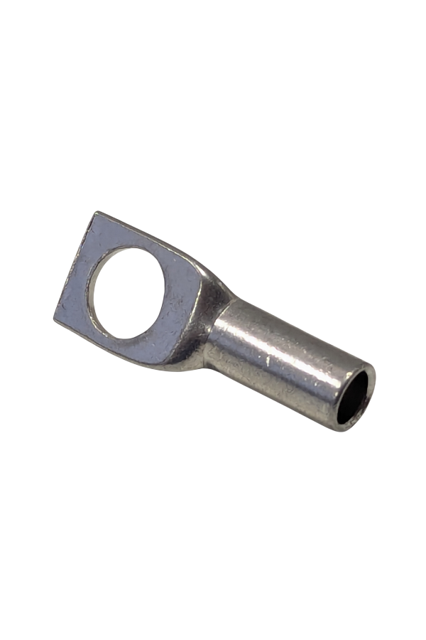 Cable/Wire - End Lug - 3/8"D Hole - Tin-Plated - 4GA