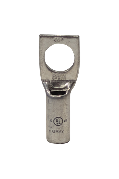 Cable/Wire - End Lug - 3/8"D Hole - Tin-Plated - 4GA