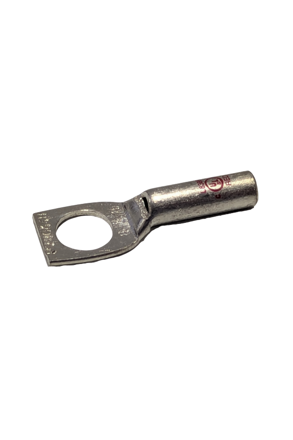 Cable/Wire - End Lug - 3/8"D Hole - Tin Plated - 8GA