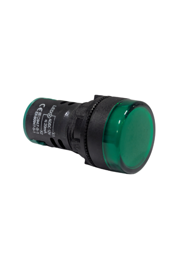 Pilot Light - 12V - Green