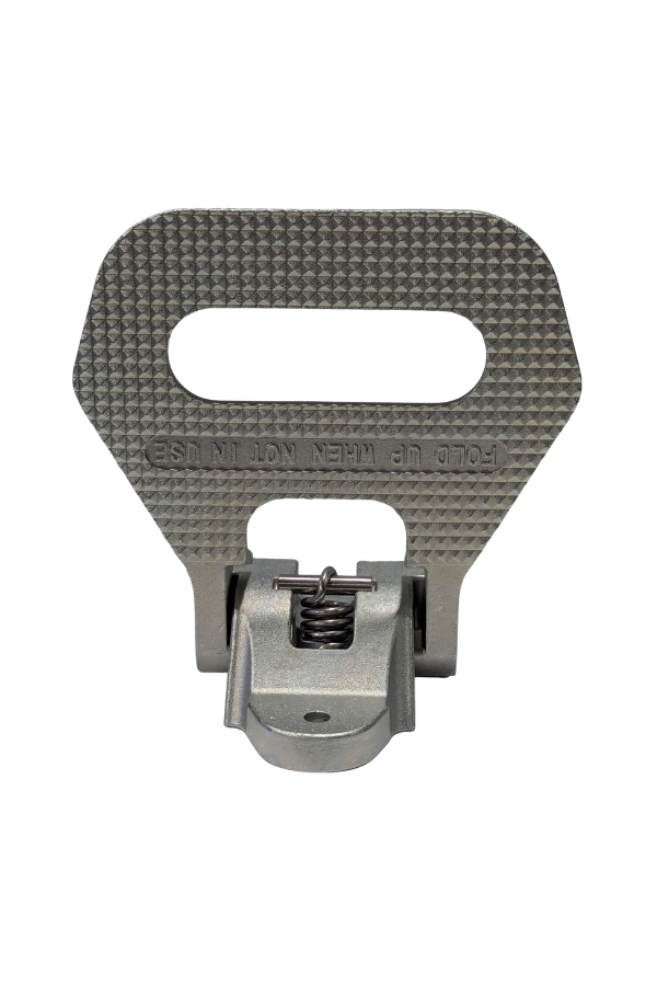 Folding Foot Step - Stainless Steel - Rear Door - Large