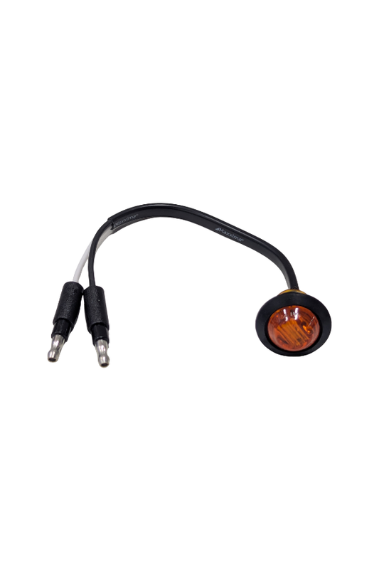 Clearance - Amber - 3/4" Round