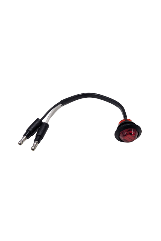 Clearance - Red - 3/4" Round