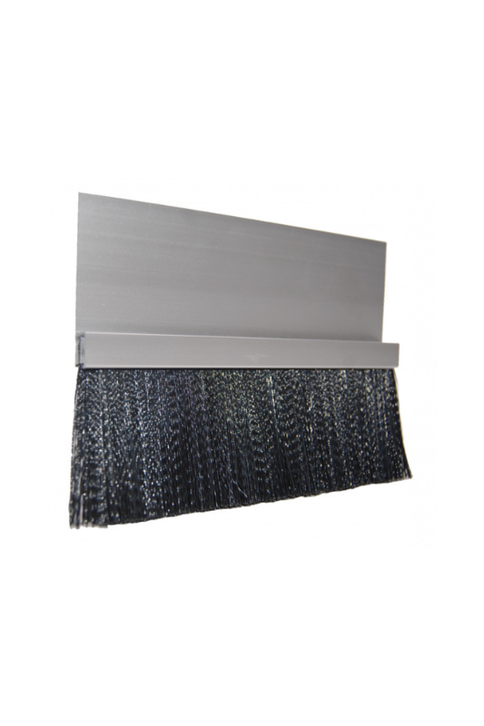 Trim - Brush Seal - 2" Straight Holder x 1.5" Brush x 8' L