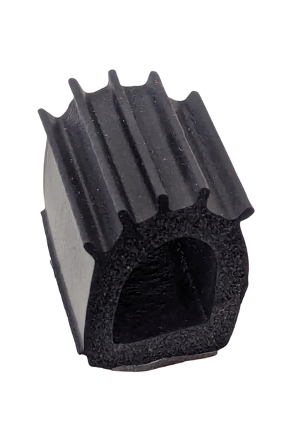 Gasket - D-Profile Rubber Seal - 0.885" x 1.040"
