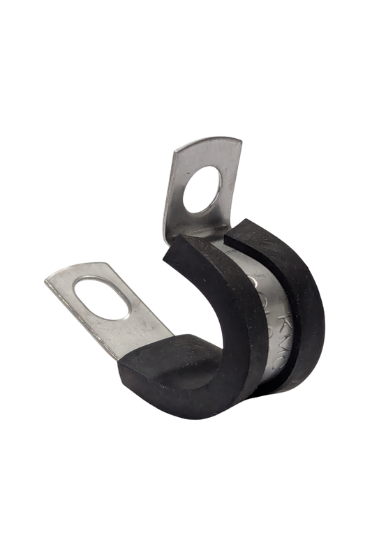1 Hole Strap - 1/2" - Stainless Steel