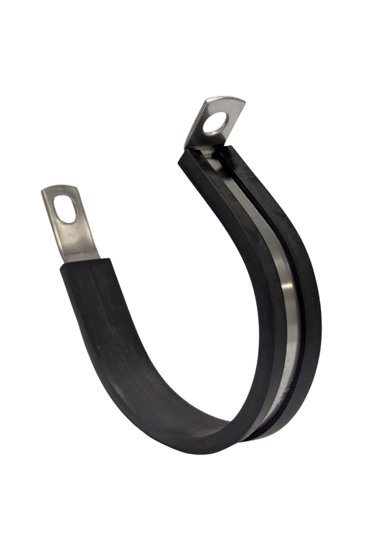 1 Hole Strap - 2" - Stainless Steel