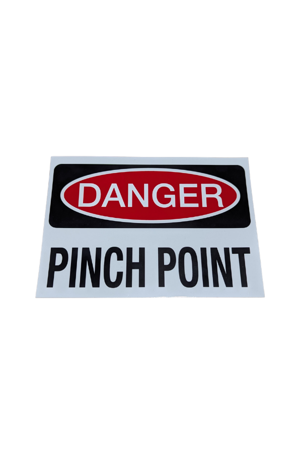 Sticker - Danger Pinch Point