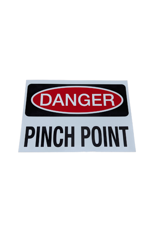 Sticker - Danger Pinch Point